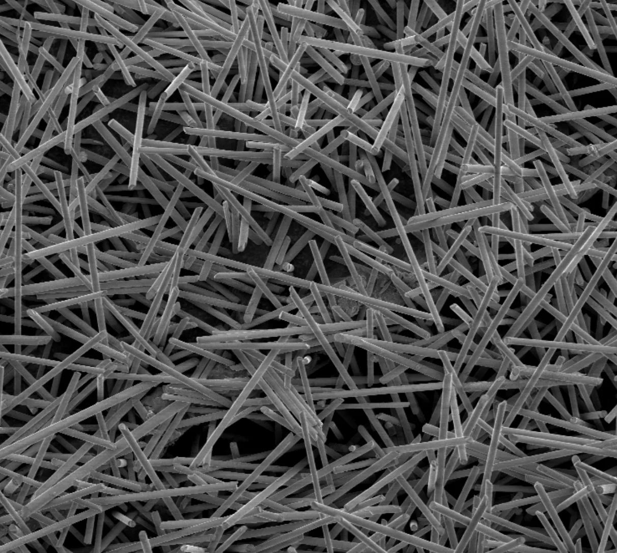 Recovered glass fibers